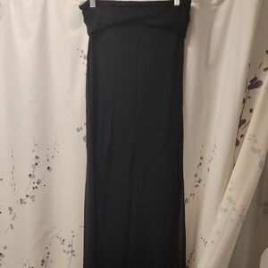 Deb Black Maxi Skirt